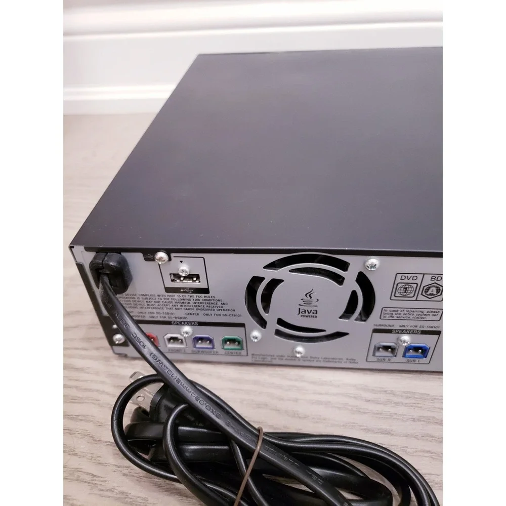 SONY 3D BluRay DVD Player Receiver HBD-E370 With Remote TESTED & WORKING - Picture 5 of 6